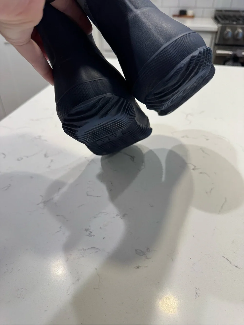 DSG KIDS SNOWBOUND WINTER BOOTS NAVY SIZE 3 BIG KID